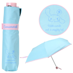Sanrio Cinnamoroll Kokkupandav Vihmavari P&auml;ikese ja UV-kaitseks Valgust blokeeriv Toote number 298271 (SANRIO) Vihm, 100% pol&uuml;ester, (&uuml;le 99,9%), (L&auml;bi gray