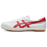 Asics Tsg-110 Kangas S&uuml;nteetiline Nahk Mugavad P&otilde;rutust Summutavad Vastupidavad Madala S&auml;&auml;rega Vabaaja Jalan&otilde;ud Unisex Vabaaja Jalan&otilde;ud Valge 1203A317-100 40