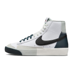 Nike Blazer Libisemiskindlad Vastupidavad Keskmise s&auml;&auml;rega Laste Rulaketsid Laste Tossud Must Valge FN6937-101 35.5