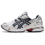 Asics Gel-1090 Kangas S&uuml;nteetiline Nahk Retro Vabaaja Spordijalatsid Vastupidavad Madalad Jooksukingad Unisex Tossud Valge Sinine 1201A484-101 45
