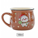 Keraamiline j&otilde;ulukruus Multifilm J&otilde;uluvahutass Kohvitass kontorisse Kodus K&uuml;psetamine Magustoit Hommikus&ouml;&ouml;gi piimakruus lastele J&otilde;ulukingitus 150ml