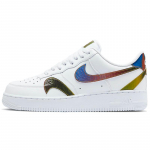 Nike Air Force 1 Low Valed Swooshid Valge Mitmev&auml;rvilised Tossud CK7214-101 38.5