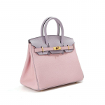 Pealmine kiht lehmanahk metallist kott ehtsast nahast naiste kott suure mahutavusega mahutab k&auml;ekoti naiste k&otilde;rgekvaliteediline moetunnetus &uuml;he nahkrihmaga kott 20CM pruun/roosa