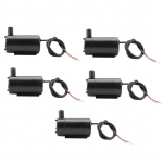 5 pcs set DC 3V 5V Mini Water Pump Submersible for Fish Tank Fountain Aquarium