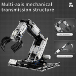 1029TK Robotk&auml;e ehitusklotside komplekt Kaugjuhtimisega mehaanilise k&auml;e mudel Klotsid Lauakaunistus DIY m&auml;nguasjad lastele P&uuml;hadekingitused With Box
