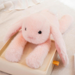 Armas pehme j&auml;nku nukk, plush m&auml;nguasi, v&auml;ike valge j&auml;nese nukk, t&uuml;druk, rahustav nukk 45cm（0.45kg）