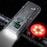 Bike Lights Set, Ultra-Long Battery Life 9000 Bike Light r Night Riding, Bike Headlight and Rear, IPX6 , All-Aluminum Construction &ndash; Ideal One Size must