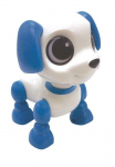Lexibook - Power Puppy Mini - Chien robot avec effets lumineux et sonores, contr&ocirc;le par claquement de main valge