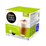 Nescaf&eacute; Dolce Gusto Cappuccino Magnum, Capsule de caf&eacute;, Cappucino, Caf&eacute; fortement torr&eacute;fi&eacute;, 15 tasses, Multicolore, Bo&icirc;te