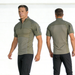 Armee roheline taktikaline polos&auml;rk unisex t&auml;iskasvanutele S