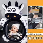 Reguleeritav Auto Tagumise Istme Tahavaatepeegel Beebi/Lapse Istme Turvapeegel Monitor Lapseistme Vaatluspeegel Auto Salong sebra