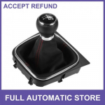 5 Speed Manual Gear Shift Knob w Gaiter Boot ONE for Volkswagen Golf MK5