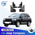 For Jeep Compass 2006-2010 2007 2008 2009 Mudflaps Splash Guards Mudguards Mud Flaps Fender car Accessories 2006-2010
