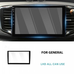1pcs For 9/10.1 inch Tempered Glass HD Car Screen Film Black Edge Transparent Protective Film Tempered Navigation GPS Screen 10.1 inch