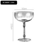 210ML/300ML Kristallklaasist Kokteiliklaas Eriline Joogiklaas Tass Lai Magustoidukarikas Laineline Mahlaklaas Baari Martiniklaas 210-300ml