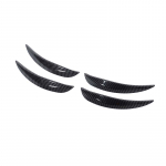 For BMW 5 Series 7 Series G60 G70 2024-2025 Car Fender Flares Mud Flaps Arch Wheel Eyebrow Lips Strips sticker Trim Accessories carbon fiber