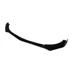 Front Lip Spoiler for Enhanced Vehicle Appearance, Adjustable And Easy to Install Glossy Black