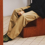 Kangol Heavy Cotton Carpenter Pants Dark Beige 4562 SS