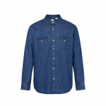 Levi's meeste klassikaline laia l&otilde;ikega pestud teksasest s&auml;rgijakk S keskmine sinine v&auml;rv