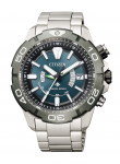 Citizen Promaster Marine Eco-Drive Raadiojuhtimisega K&auml;ekell, Seeria, AS7145-69L, Meeste must