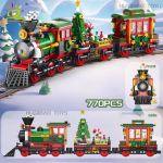 M&uuml;rgivaba J&otilde;ulude 24 P&auml;eva Loendur Kalender Puu J&otilde;uluvana Rong Mudel Ehitusplokk DIY Tellised M&auml;nguasjad Lastele T&auml;iskasvanu Kingitus WITH BOX black