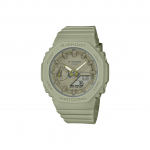 CASIO Naiste Vedelkristall/Analoog Kahekordse N&auml;idikuga Seeria Roheline Kell GMA-S2100BA-3APR Regular Watch Box