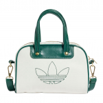 Adidas Originals Vabaaja Minimalistlik Br&auml;ndilogo Bowlingukott Unisex Kotid Hall Valge Roheline JC5690 Gray & White & College Green,Mini