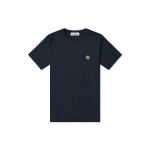 Stone Island plaastrilogoga T-s&auml;rk Merev&auml;esinine Meeste Streetwear 761524113-V0020 S