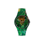SWATCH Unisex 41mm Roheline k&auml;ekell SUOZ333 SUOZ333 Green Strap