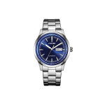 CITIZEN Mehaanilise liikumisega roostevabast terasest rihmaga k&auml;ekell Unisex Sinine sihverplaat NH8400-87L Blue