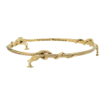 Vivienne Westwood Albane Choker Madu Aasta V&auml;ljaanne Br&auml;ndi Logo Kaelakee Naiste kaelakee Antiik-Kuldne 63030030-02RC02-IM Basic Packaging-Dust Bag+Box,W1