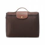 Longchamp L&uuml;hikeste K&auml;epidemetega Kokkupandav Kangast Portfell T&ouml;&ouml;kotta Kott Unisex T&ouml;&ouml;kotta Kotid Pruun 2182089P81 Basic Set (Bag)