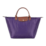 Longchamp kl&otilde;pspandiga lukuga nailonist kandekott Naiste kandekotid Lilla 1623089958 Basic Set (Bag)