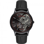 Emporio Armani Renato Must Must Nahast Meeste Mehaaniline Automaatne Kell AR60046 must