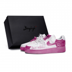 Nike Air Force 1 Rula Kingad Unisex Madalad Roosa Punane CW2288-111(Team80-SBOX) 36.5