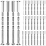 50 tk uksek&auml;epideme kruvide poltide komplekt s&uuml;sinikterasest &uuml;henduskruvid ja muhvid, isane ja emane M4 &times; 16 risth&uuml;lssiga M4 &times; 60 poldid