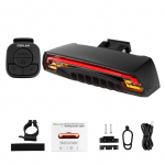 Jalgratta tarvikud Meilan X5 Tagumine tuli Jalgratta pult Traadita valgusti Suunatuli LED-kiirgus USB-laetav Jalgratta tagatuli