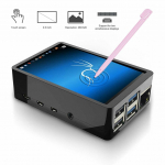 3,5-tolline LCD-ekraan HDMI-&uuml;hilduva sisendiga monitorikomplekt Raspberry Pi 4 B jaoks + ABS-korpus LCD-puuteekraan ja puutepliiats