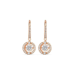 Swarovski Una Pulsiva S&uuml;da Roosakulla Pinnatud K&otilde;rvar&otilde;ngad Naiste k&otilde;rvar&otilde;ngad 5504753 Box (Random Color)