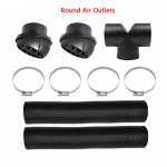 75 mm autosoojendi T haru &uuml;hendus toru kanal sooja &otilde;hu v&auml;ljalaskeava Webasto Eberspacher Propex parkimisdiiselk&uuml;tteseadme jaoks