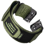 Spordiniilonist rihm Garmin Watch Tactix 7Pro Fenix 7X 6X 7 5 6 Pro 5X Plus 3 3HR jaoks K&auml;epael Garmin Band 26mm 22mm rihma jaoks For Gramin 22mm roheline