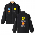 ARAI Kevad-s&uuml;gis Stormtrooperi jope Ferrari F1 v&otilde;idus&otilde;idutiimi komplekt Tuule- ja veekindel jope S must