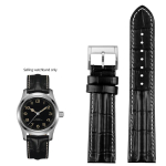 Ehtsa Nahast K&auml;ekella Rihm Hamilton Khaki Field Jazz H70605731/H32705521 Meeste Veisenaha K&auml;ekella Rihm Rihm K&auml;ev&otilde;ru 20mm 22mm 22mm black