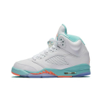 Jordan 5 Retro Light Aqua GS 440892-100 36