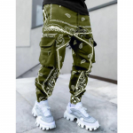 Hip Hop Printing P&uuml;ksid Meeste P&uuml;ksid Mood Streetwear Dressip&uuml;ksid Meestele Jooksjad High Street lahtised p&uuml;ksid Mehed M armee roheline v&auml;rv