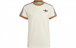 adidas originals Adicolor Heritage Now Vintage Cali T-s&auml;rk Kreemjas Valge IB3422 XS
