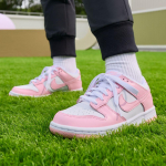 Nike Dunk Low Valge Keskmine Pehme Roosa (GS) 40