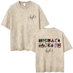 Pestud Vintage Michael Jacksoni Muusikaalbumi Kaanega Tr&uuml;kitud T-s&auml;rk Meestele Naistele Retro Gooti Rock T-s&auml;rgid Meeste &Uuml;le suurusega L&uuml;hikeste Varrukatega S beige
