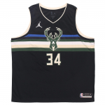 Air Jordan NBA Milwaukee Bucks Statement Edition Swingman S&auml;rk 'Giannis Antetokounmpo 34' Meeste CV9484-010 S