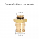 Karcher Easy Lock uus k&otilde;rgsurveveep&uuml;stoli kiir&uuml;hendusega voolik ja p&uuml;stoli&uuml;hendus HDS TR22 AG ja IG adapter